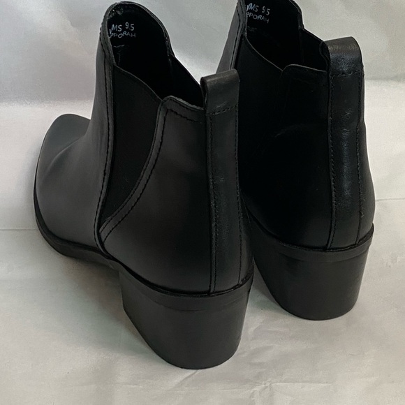 💛Women's Elegant Dolce Vita Classic Pointed Toe Stacked Heel Ankle Booties - Picture 5 of 7